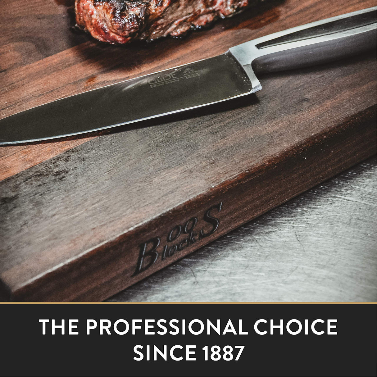 John Boos Walnut Wood Cutting Board for Kitchen Prep, 1.5 Inch Thick, Large Edge Grain Rectangular Reversible Charcuterie Boos Block, 20" x 15" x 1.5"