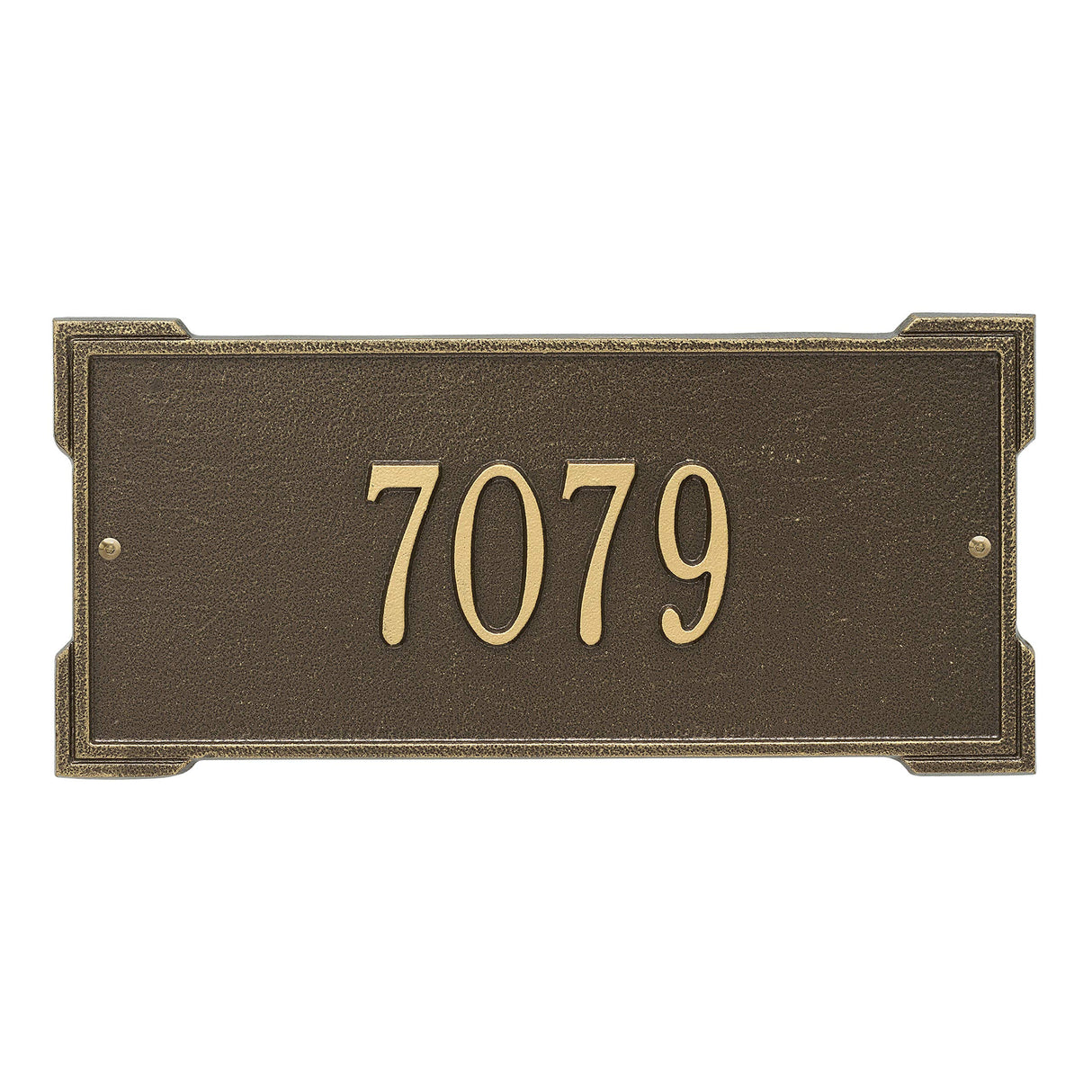 Whitehall 1021AB - Personalized Roanoke Plaque - Standard -Wall - 1 Line