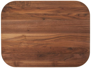 John Boos WAL-MN2418150-SM Block Carving Collection Pyramid Design Reversible Walnut Cutting Board with Juice Groove, 24 Inches x 18 1.5 24X18X1.5 WAL-EDGE GR-REV-MAYAN-