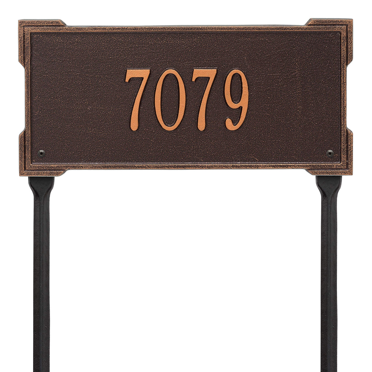 Whitehall 1123AC - Personalized Roanoke Plaque - Standard -Lawn - 1 Line