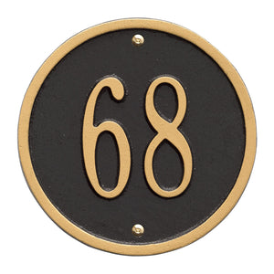 Whitehall 1034BG - Round - 6" Diameter Wall - One Line