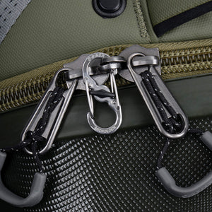 Nite Ize S-Biner MicroLock Aluminum, Locking Keychain Carabiner, 5 Pack, Assorted Colors