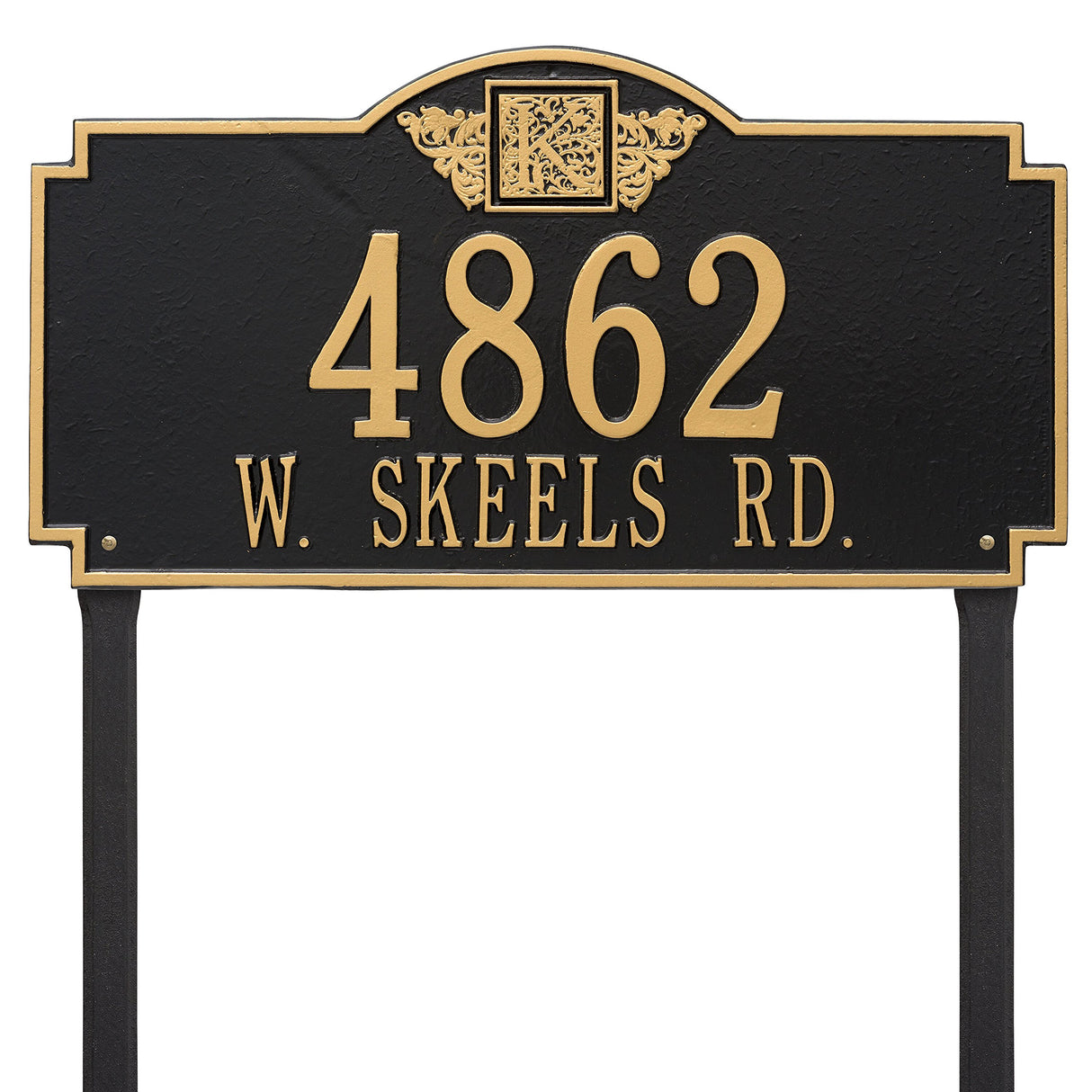 Whitehall 5104BG - Monogram - Estate Lawn - Two Line