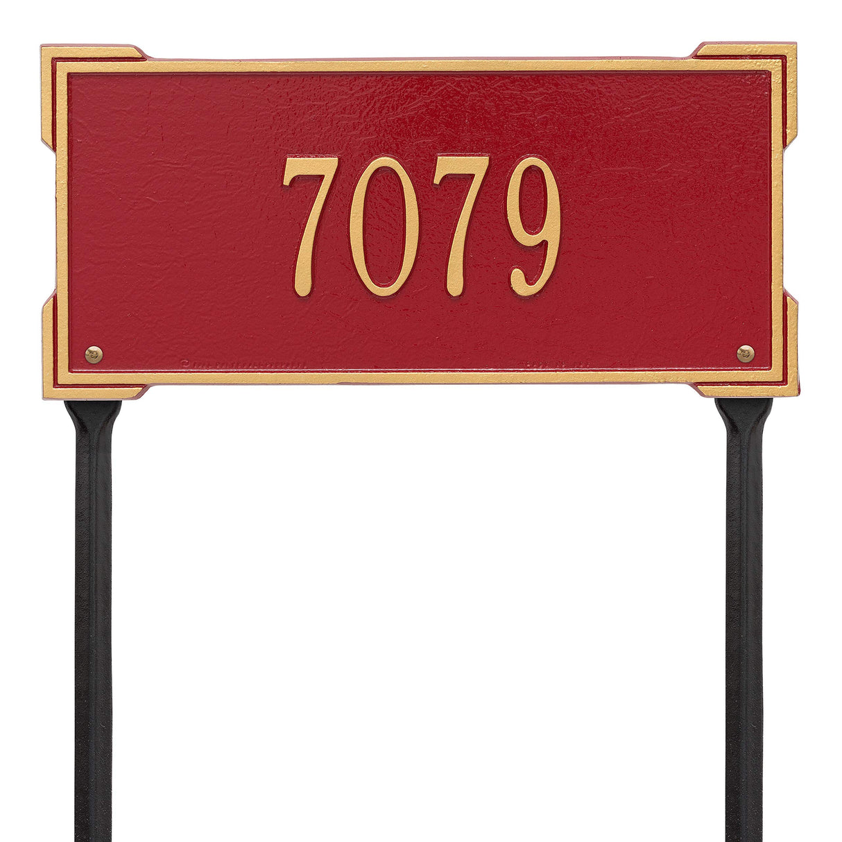 Whitehall 1123RG - Personalized Roanoke Plaque - Standard -Lawn - 1 Line
