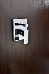 ANZZI SH-AZ037 Mezzo Series 1-Handle 1-Spray Tub and Shower Faucet in Polished Chrome