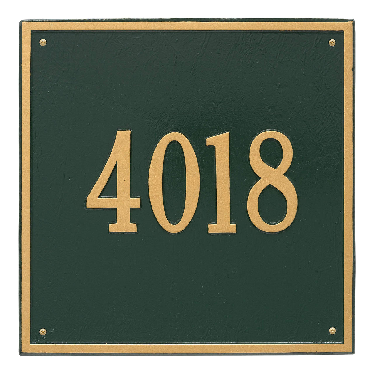 Whitehall 2116GG - Personalized Square Plaque - Estate -Wall - 1 line