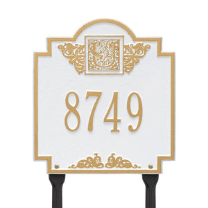 Whitehall 5105WG - Monogram - Standard Lawn - One Line