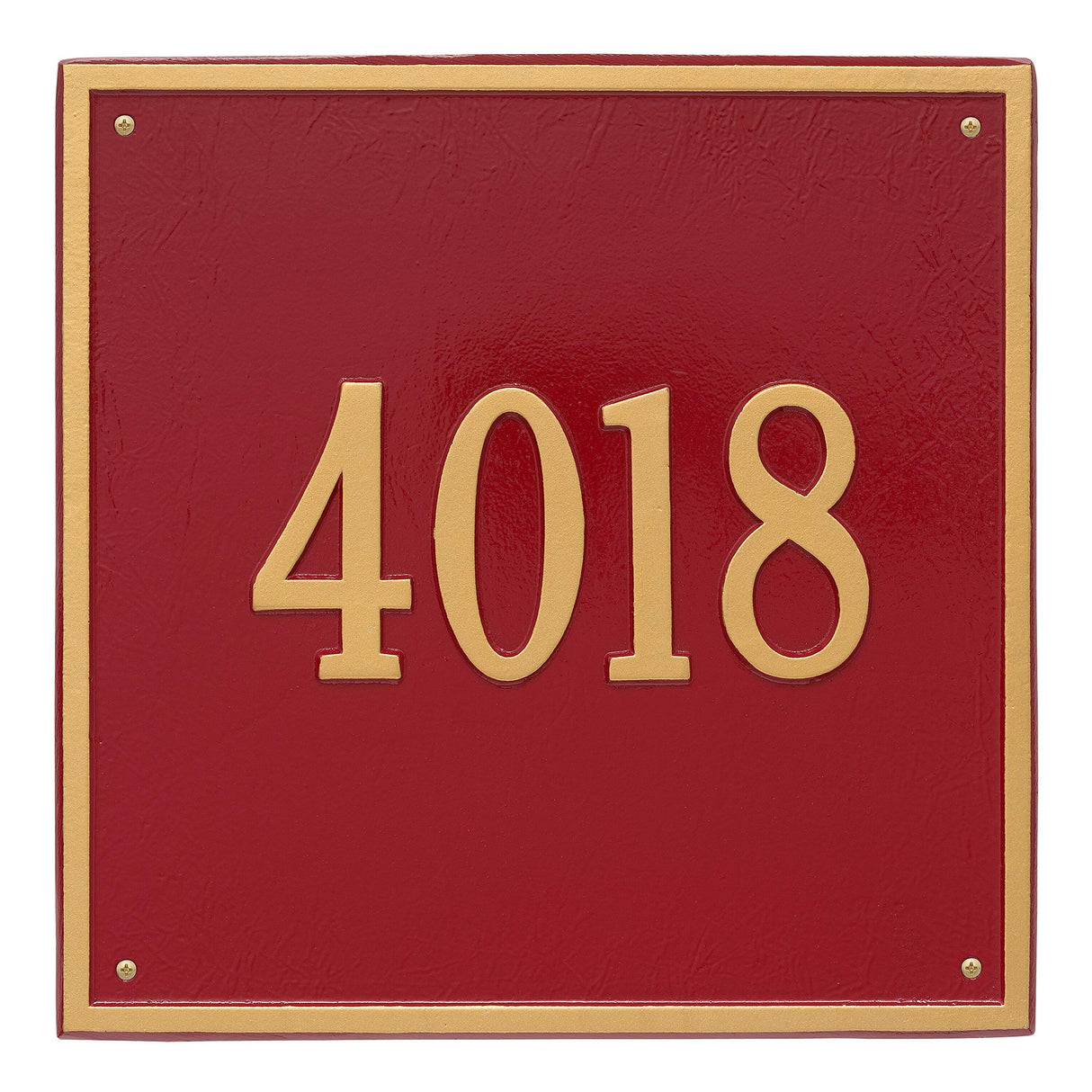 Whitehall 2116RG - Personalized Square Plaque - Estate -Wall - 1 line