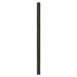 Livex Lighting 7708-14 Outdoor Cast Aluminum Fluted Post, Black, 0.1 x 0.1 x 84