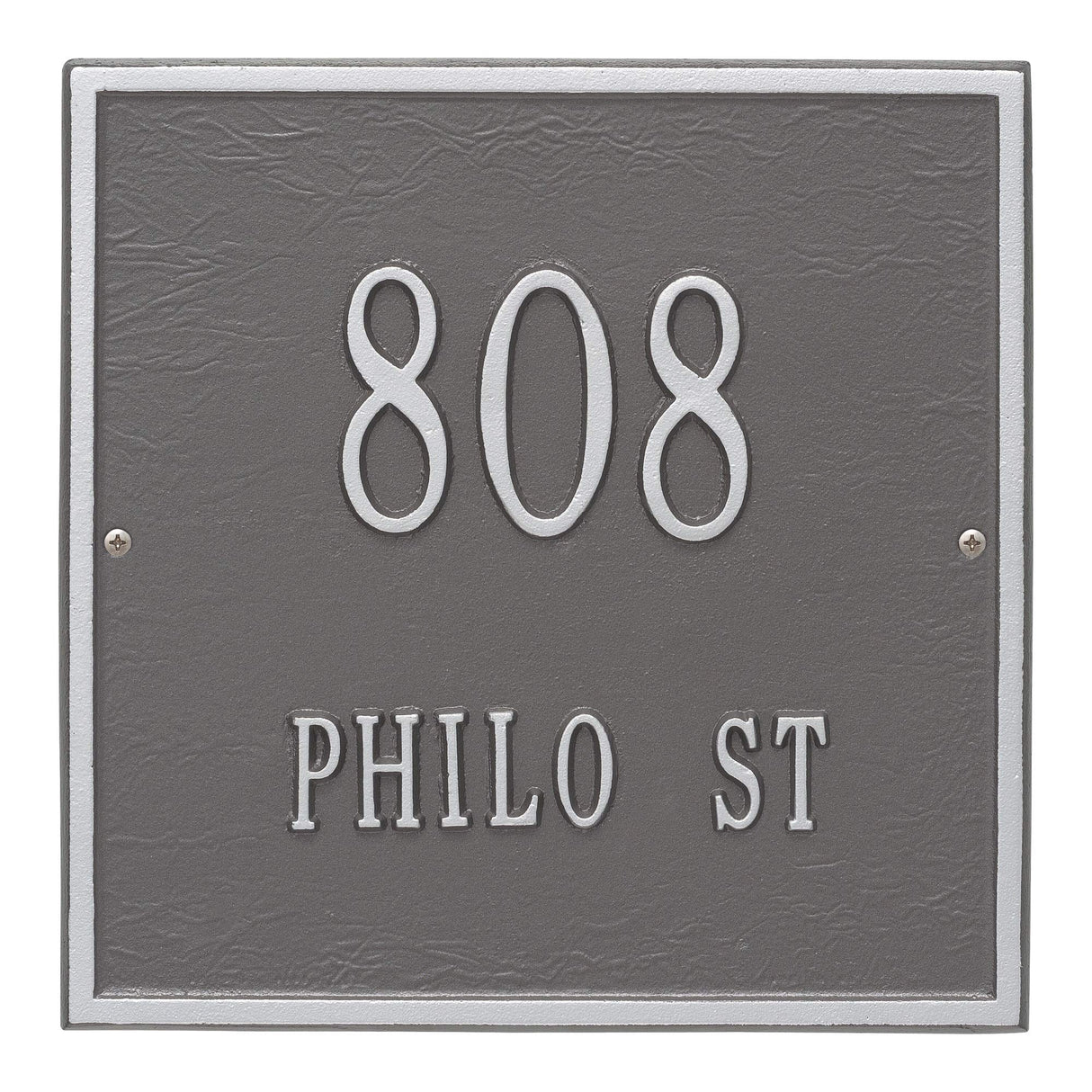 Whitehall 2111PS - Personalized Square Plaque - Standard - Wall - 2 line