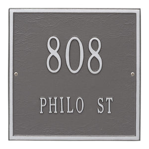 Whitehall 2111PS - Personalized Square Plaque - Standard - Wall - 2 line