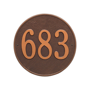 Whitehall 2100AC - Round - 15" Diameter Wall - One Line