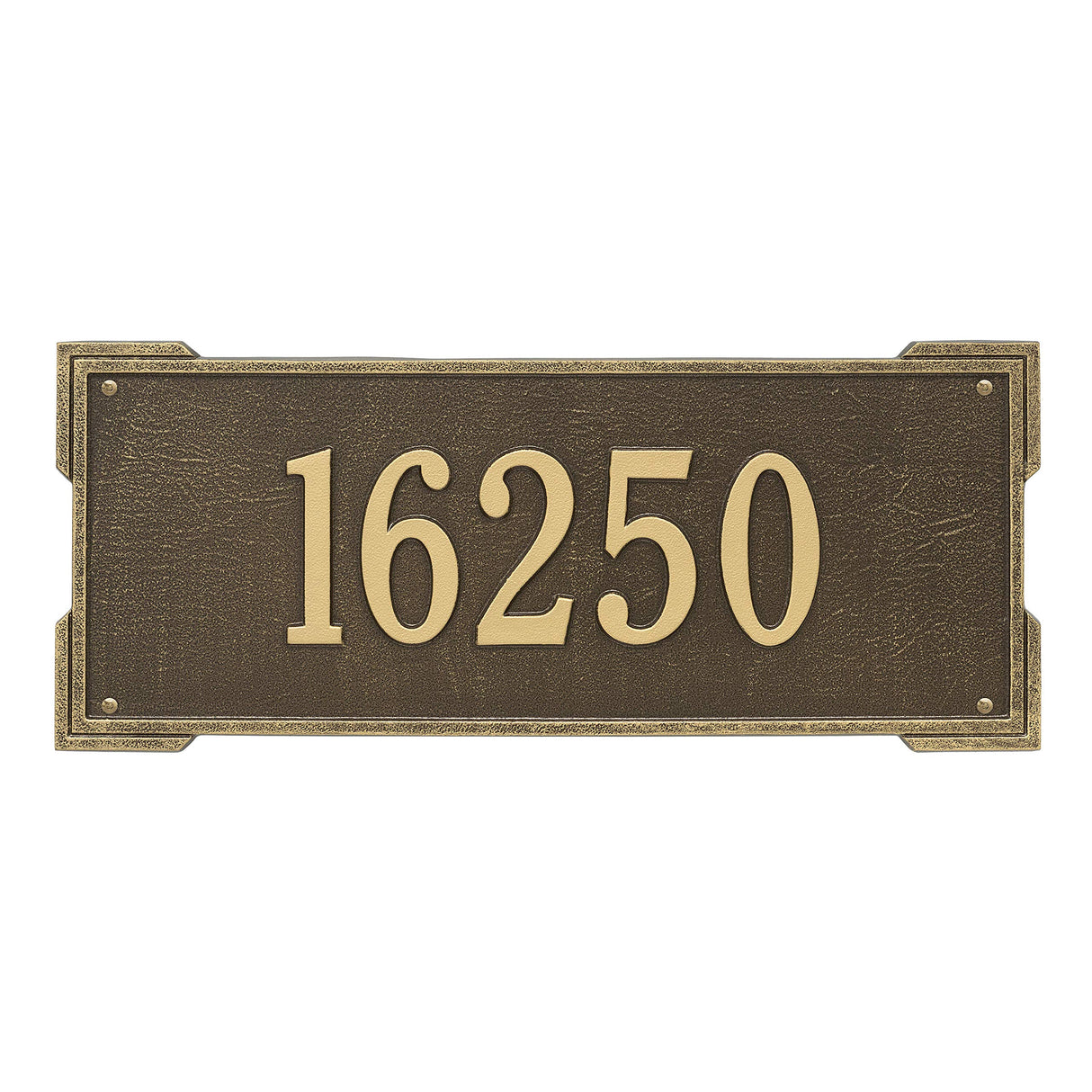 Whitehall 1019AB - Personalized Roanoke Plaque - Estate -Wall - 1 Line