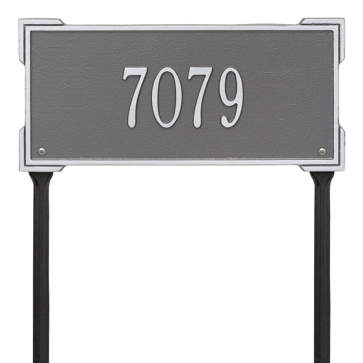 Whitehall 1123PS - Personalized Roanoke Plaque - Standard -Lawn - 1 Line