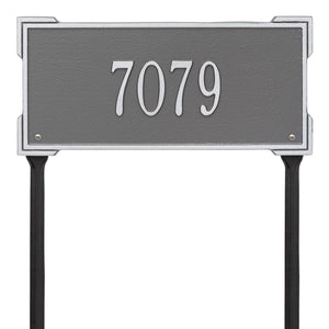 Whitehall 1123PS - Personalized Roanoke Plaque - Standard -Lawn - 1 Line