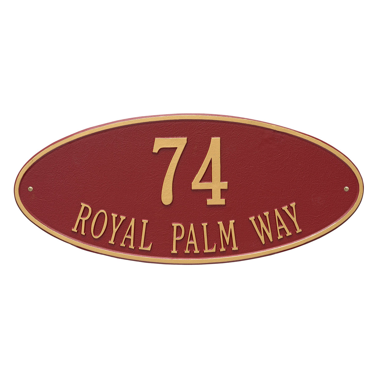 Whitehall 4010RG - Madison Oval - Estate Wall - Two Line