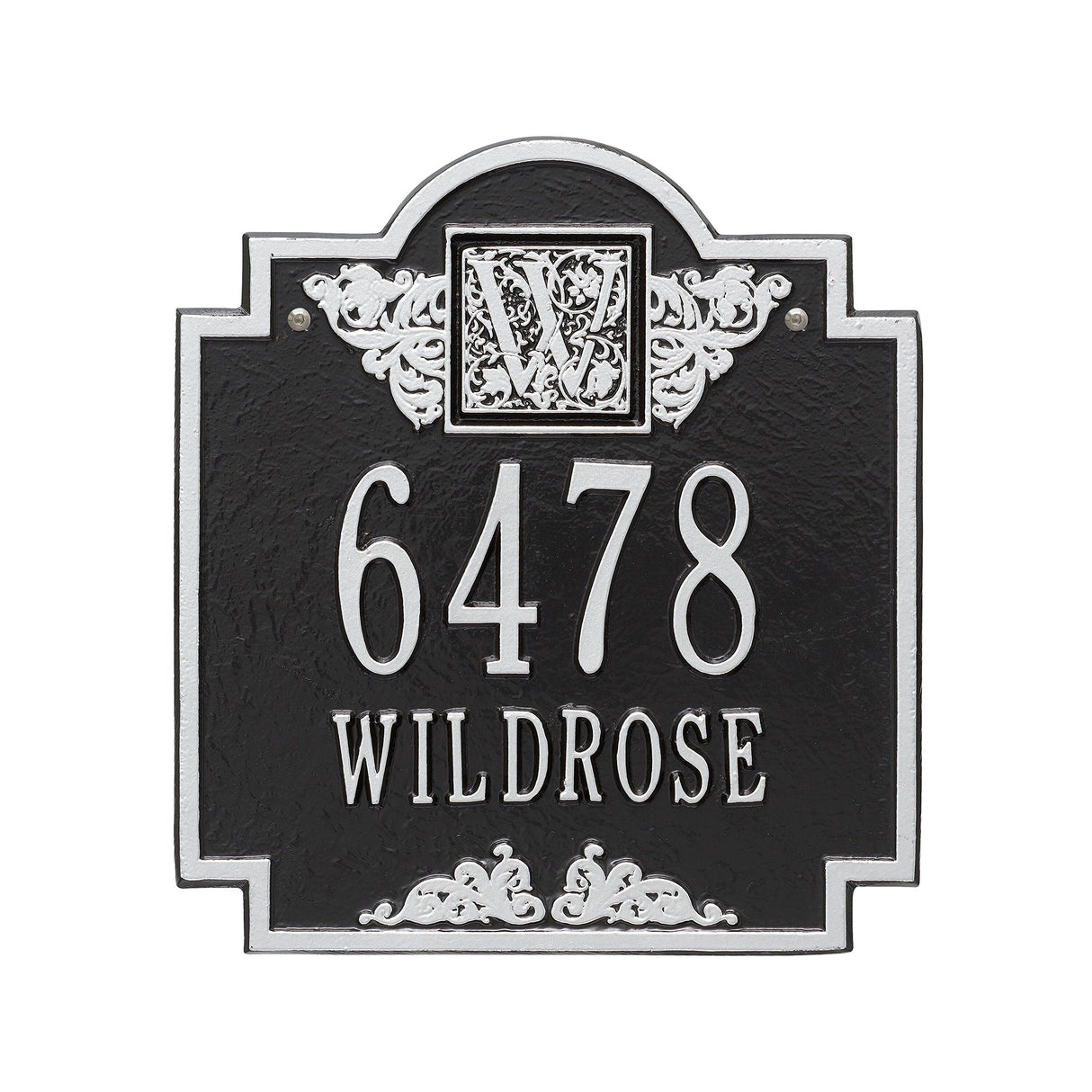 Whitehall 5006BS - Monogram - Standard Wall - Two Line