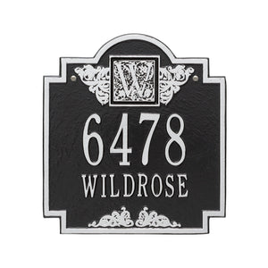 Whitehall 5006BS - Monogram - Standard Wall - Two Line
