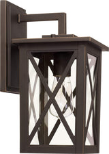 Capital Lighting 926611OZ Avondale 1 Light Outdoor Wall Lantern Oiled Bronze