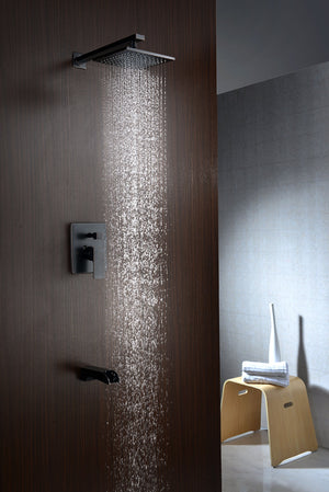 ANZZI SH-AZ039 Mezzo Series 1-Handle 1-Spray Tub and Shower Faucet in Oil Rubbed Bronze