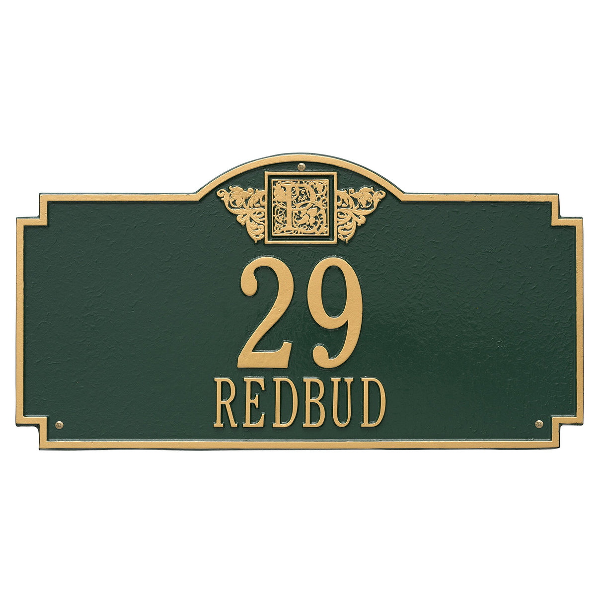 Whitehall 5004GG - Monogram - Estate Wall - Two Line