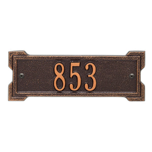Whitehall 1025AC - Personalized Roanoke Plaque - Petite - 1 line