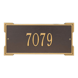 Whitehall 1021OG - Personalized Roanoke Plaque - Standard -Wall - 1 Line