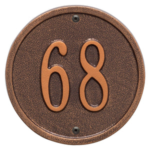 Whitehall 1034AC - Round - 6" Diameter Wall - One Line