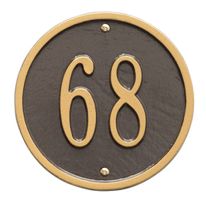 Whitehall 1034OG - Round - 6" Diameter Wall - One Line