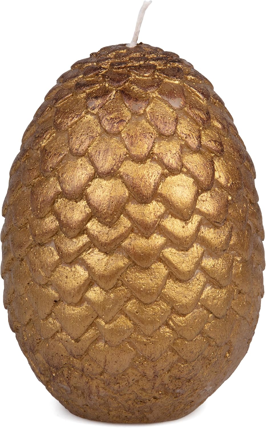Game of Thrones Dragon Egg Replica Candles Set of 3, Unscented - Officially Licensed - Gift for GoT & House of The Dragon Fans, Men, Women, Adults - 2.5" Each