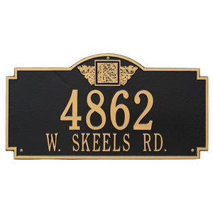 Whitehall 5004BG - Monogram - Estate Wall - Two Line