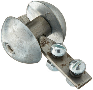 General Wire 2-R Revolving Roller Head for use with C, H, and D Flat Sewer Rods, 1-1/2