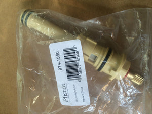 Pfister Model: 974-1560 Ceramic Disc Hot Side Cartridge for F049cscc 974-1560