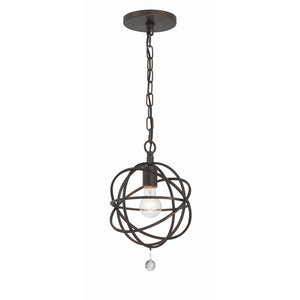 Solaris 1 Light English Bronze Mini Pendant 9220-EB