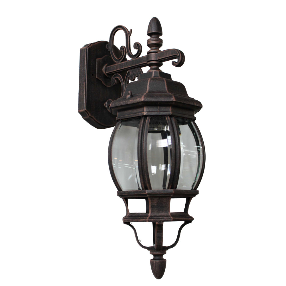 Classico Outdoor Wall Light - Rust / 20.00