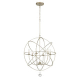 Solaris 6 Light Black Sphere Chandelier 9228-BK