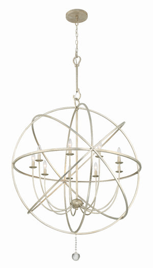 Solaris 9 Light English Bronze Sphere Chandelier 9229-EB