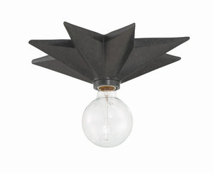 Astro 1 Light Black Sconce 9230-BK