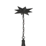 Astro 4 Light Black Chandelier 9236-BK