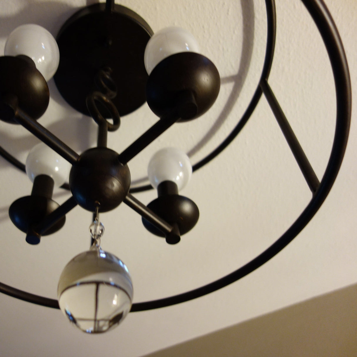 Cameron 4 Light English Bronze Semi Flush Mount 9267-EB
