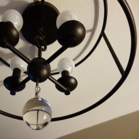 Cameron 4 Light English Bronze Semi Flush Mount 9267-EB