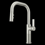 Montay 1-Handle Pull-Down Kitchen Faucet in Stainless Steel