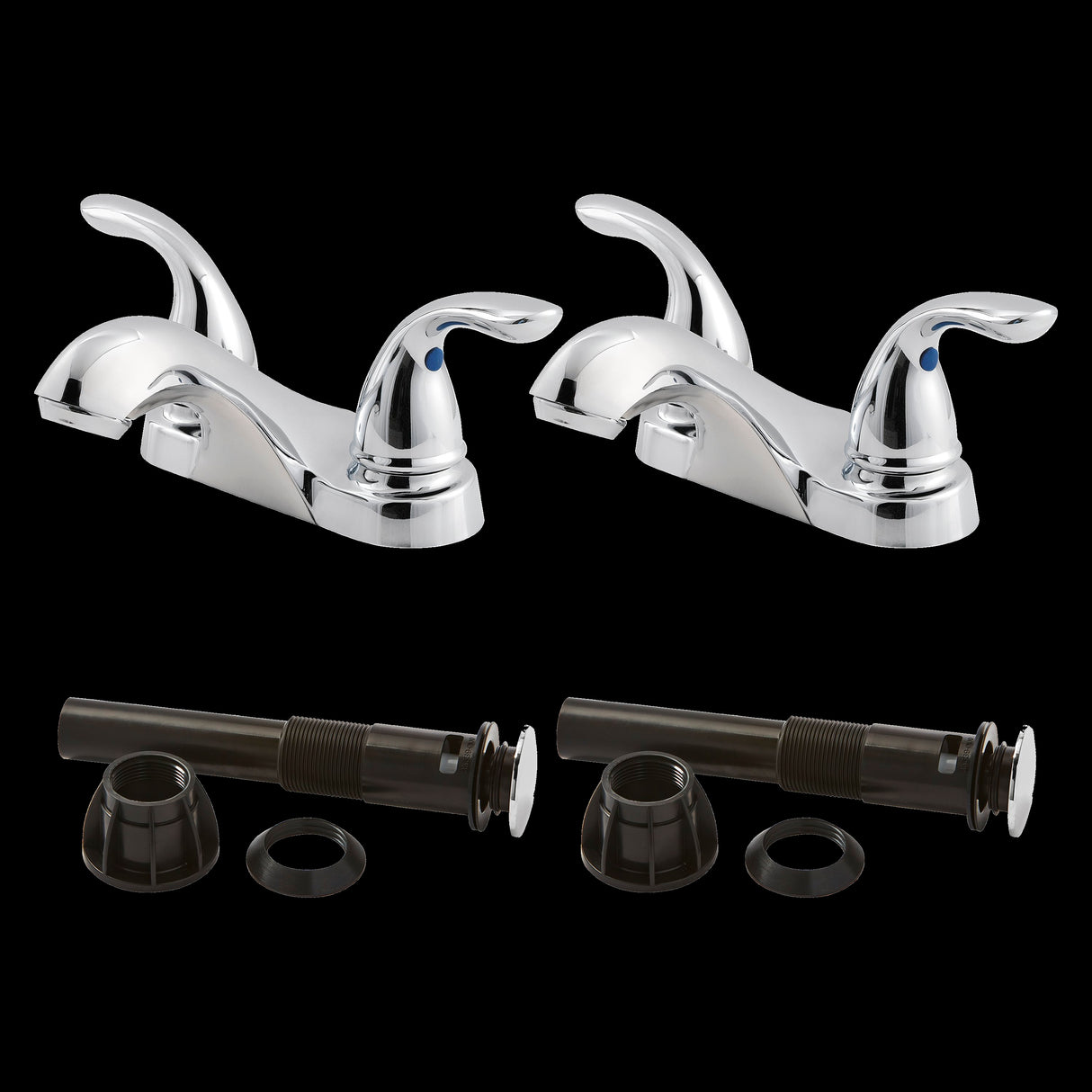Pfirst Series 4 in. Centerset Lavatory Faucet Pro Pack in Polished Chrome
