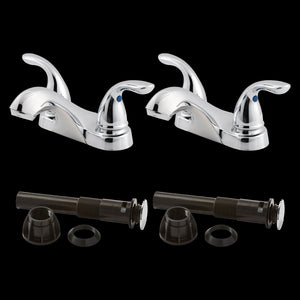 Pfirst Series 4 in. Centerset Lavatory Faucet Pro Pack in Polished Chrome