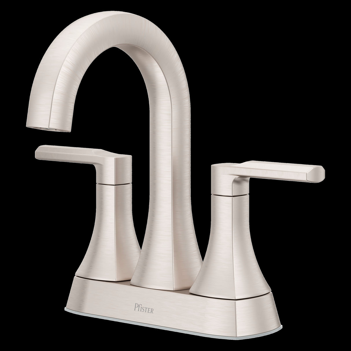 Vaneri 2-Handle 4" Centerset Bathroom Faucet in Spot Defense Brushed Nickel