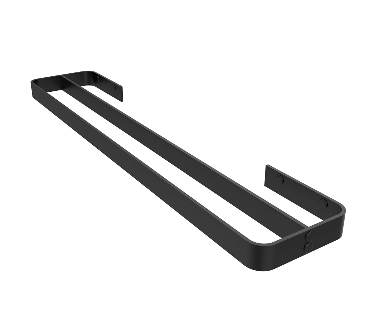 Swanstone Odile Suite 24 in. Double Towel Bar in Matte Black TBD10045087.340