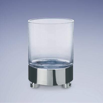 Round Plain Crystal Glass Tumbler