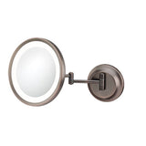 Aptations 944-35-15HW Single-Sided Led Round Double Arm Wall - Hardwired - Italian Bronze