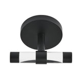 Verre Acrylic Robe Hook in Matte Black