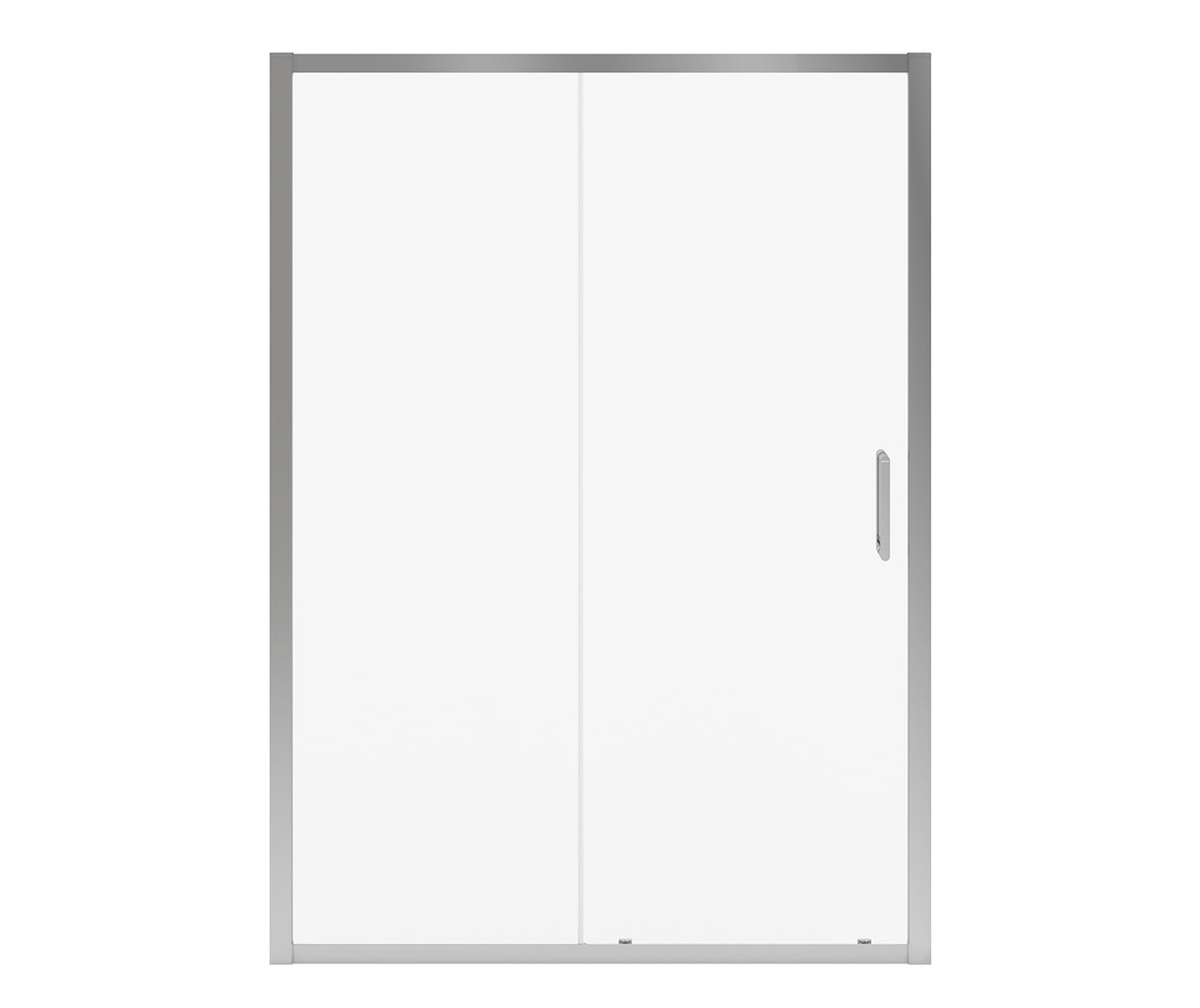 MAAX 135237-900-084-000 Connect Pro 55 ½-57 x 76 in. 6mm Sliding Shower Door for Alcove Installation with Clear glass in Chrome